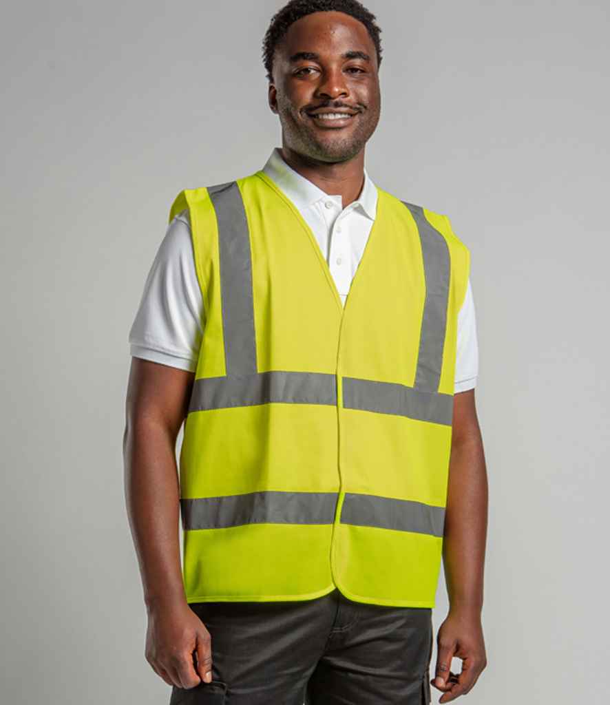Builder Starter Pack | 20 Printed Hi Vis Vests | Front Logo Included