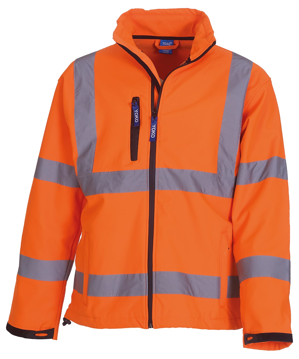 Hi Vis softshell jacket in orange